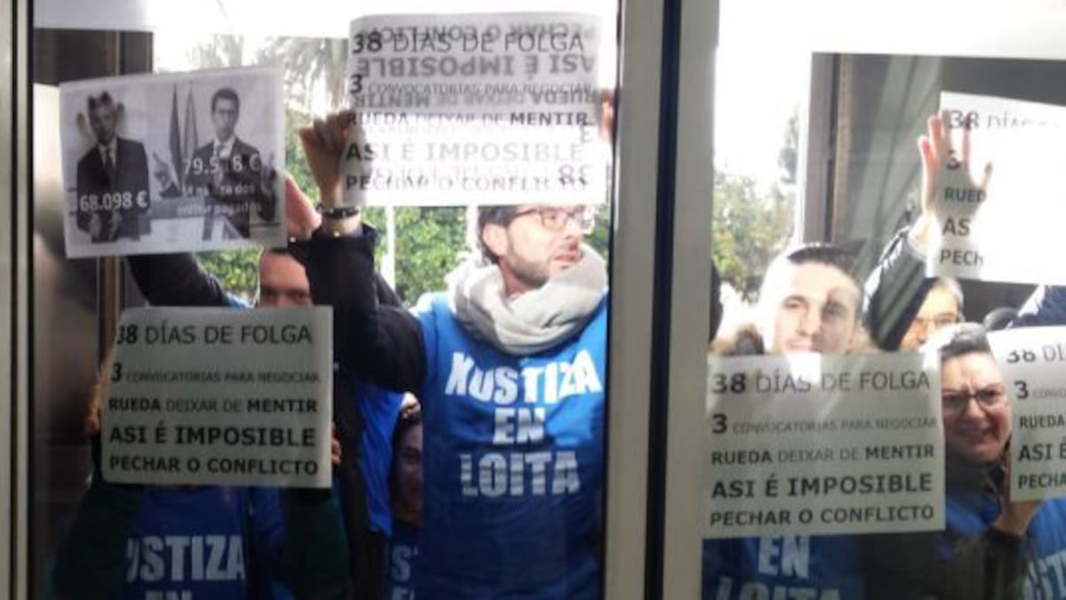 Funcionarios de Justicia se plantan en las Jornadas de Derecho de Familia