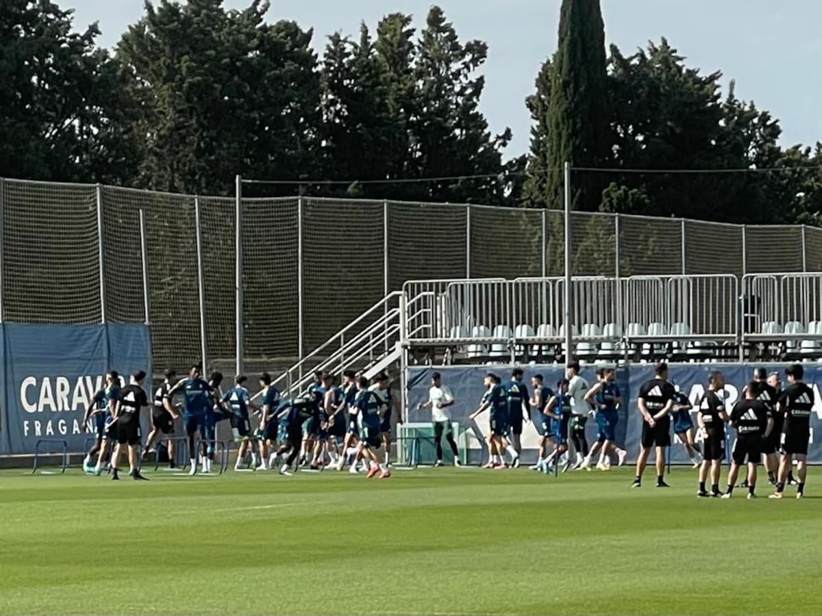 Andrada se entrena con el Real Zaragoza mientras el club estudia su caso