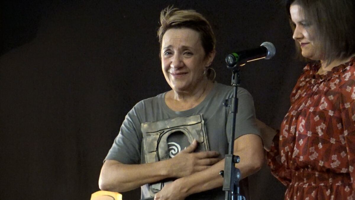 Blanca Portillo recibe el premio "Peal Tierra Íbera"