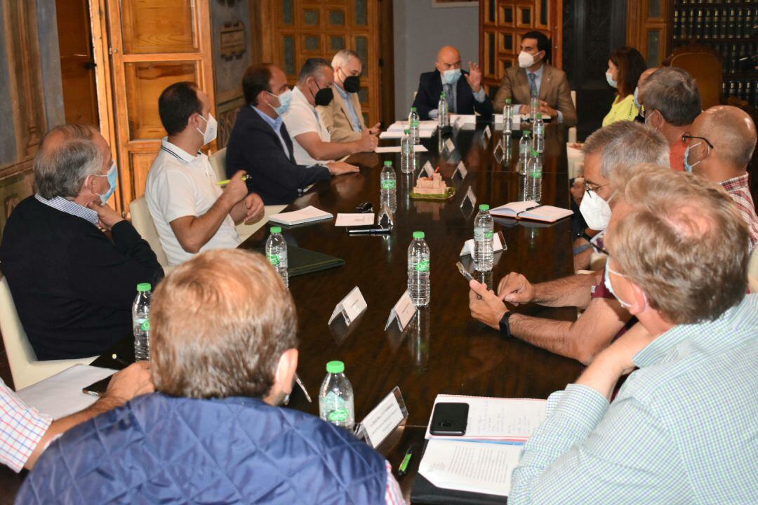 Reunión de la Interprofesional de la Patata celebrada en Medina del Campo