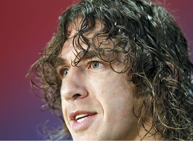 El defensa del FC Barcelona Carles Puyol