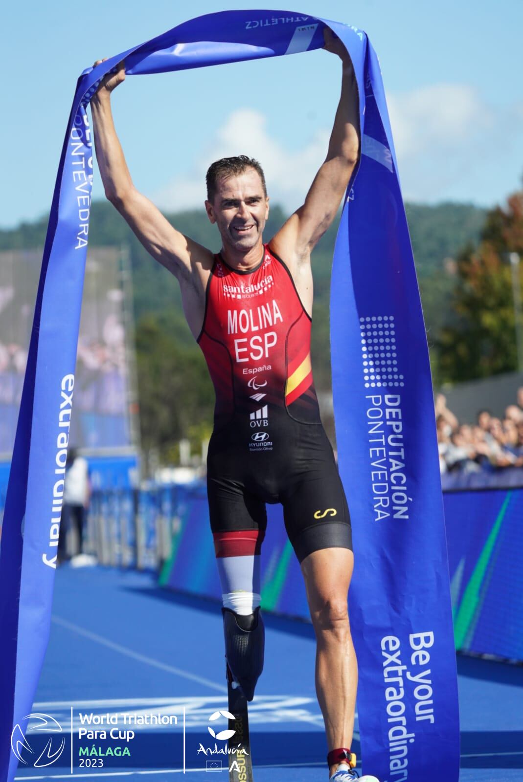 La Copa del Mundo de Triatlón Paralímpico tendrá lugar este sábado dentro del Test Event de Málaga en el entorno del Muelle Uno