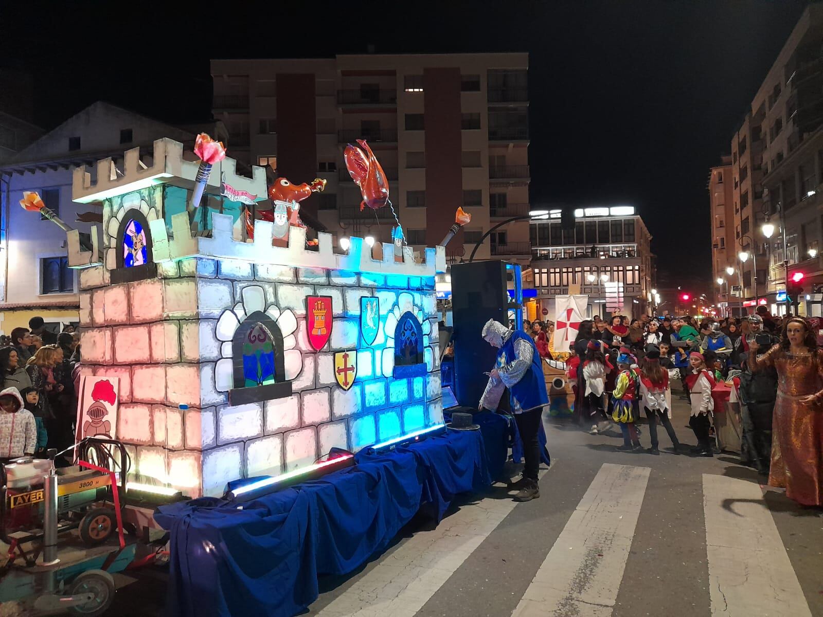 Desfile Carnaval Aranda 2023 Edad Media