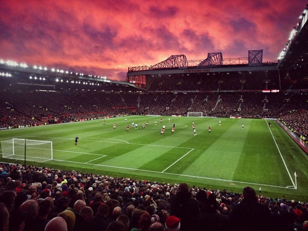 Imagen de Old Trafford, donde la Real juega el 25 de febrero