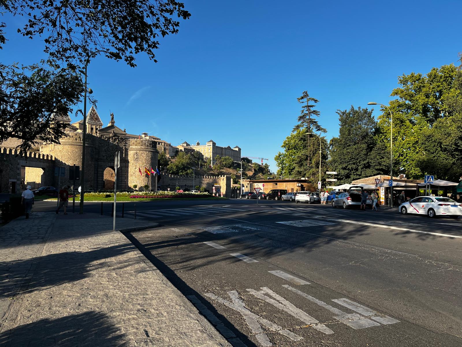 Imagen de archivo del Paseo de Sisebuto de Toledo