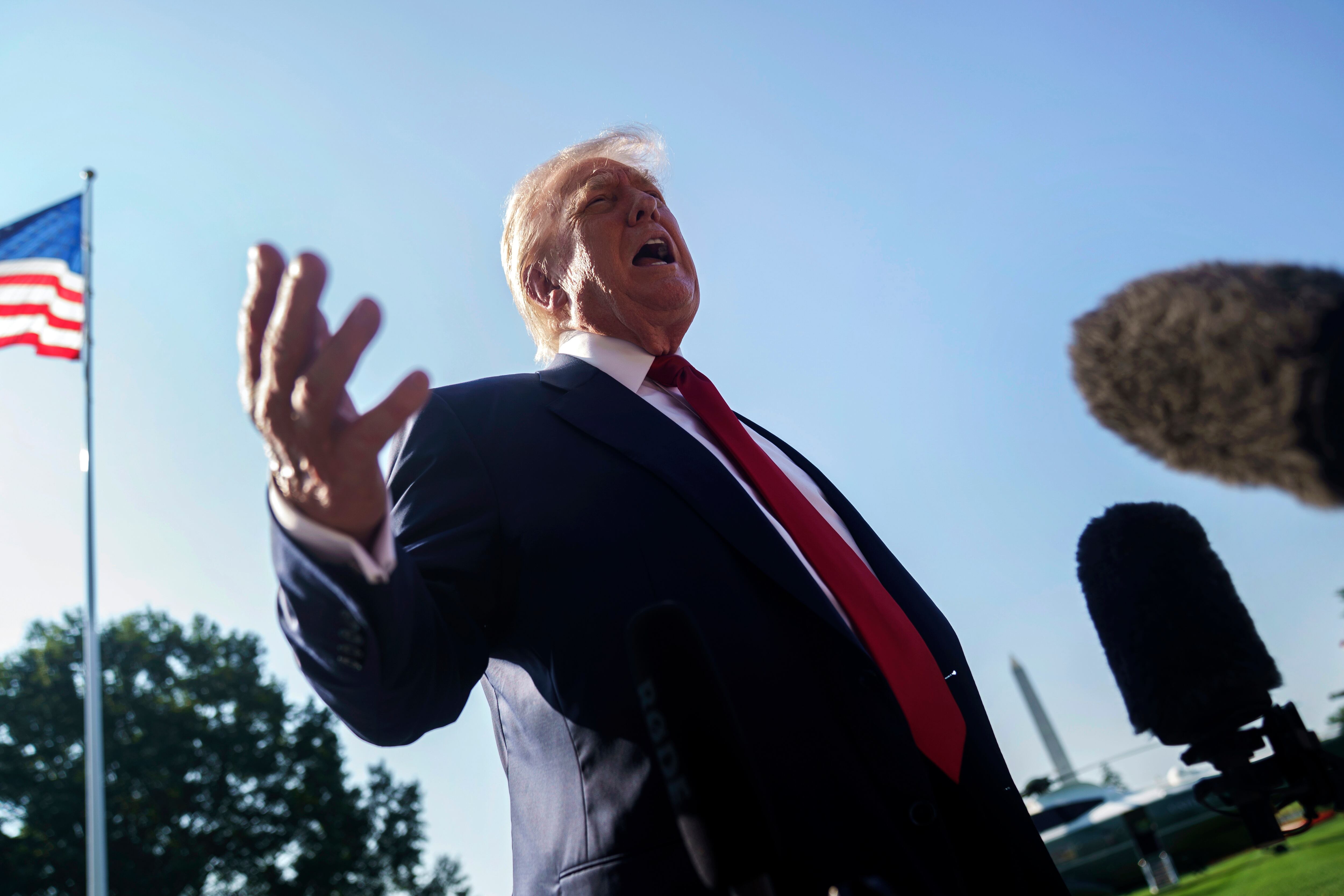 El presidente de EEUU, Donald Trump