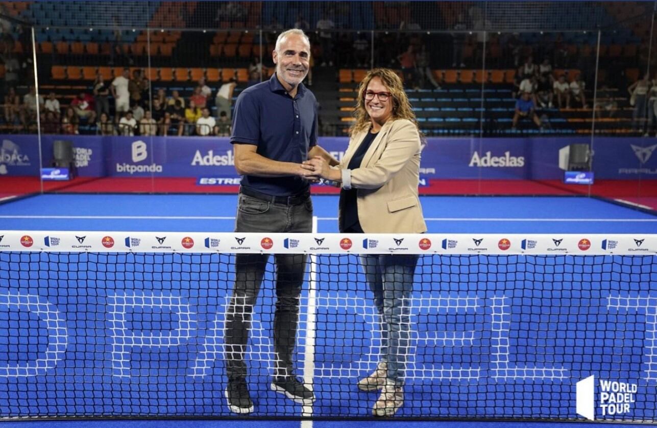 Ells van tancar l'acord per mantenir el World Padel Tour a Menorca per un any més.