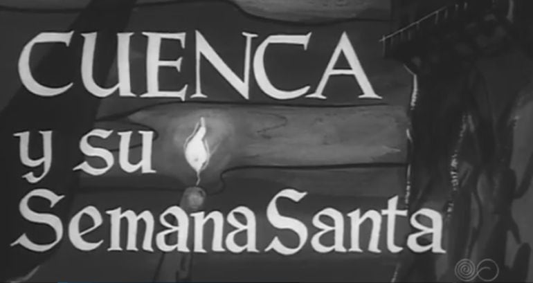 Imagen del documental sobre Cuenca de la Revista Imágenes de 1958.