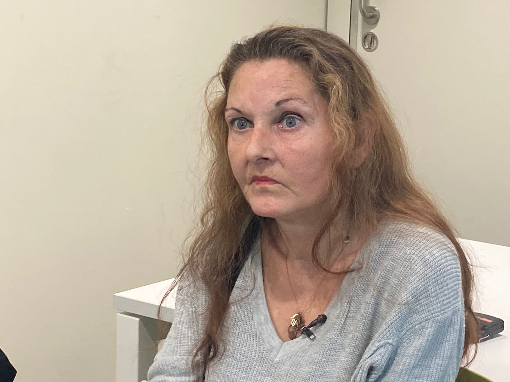 La María Isabel, usuària de la sala Baluard