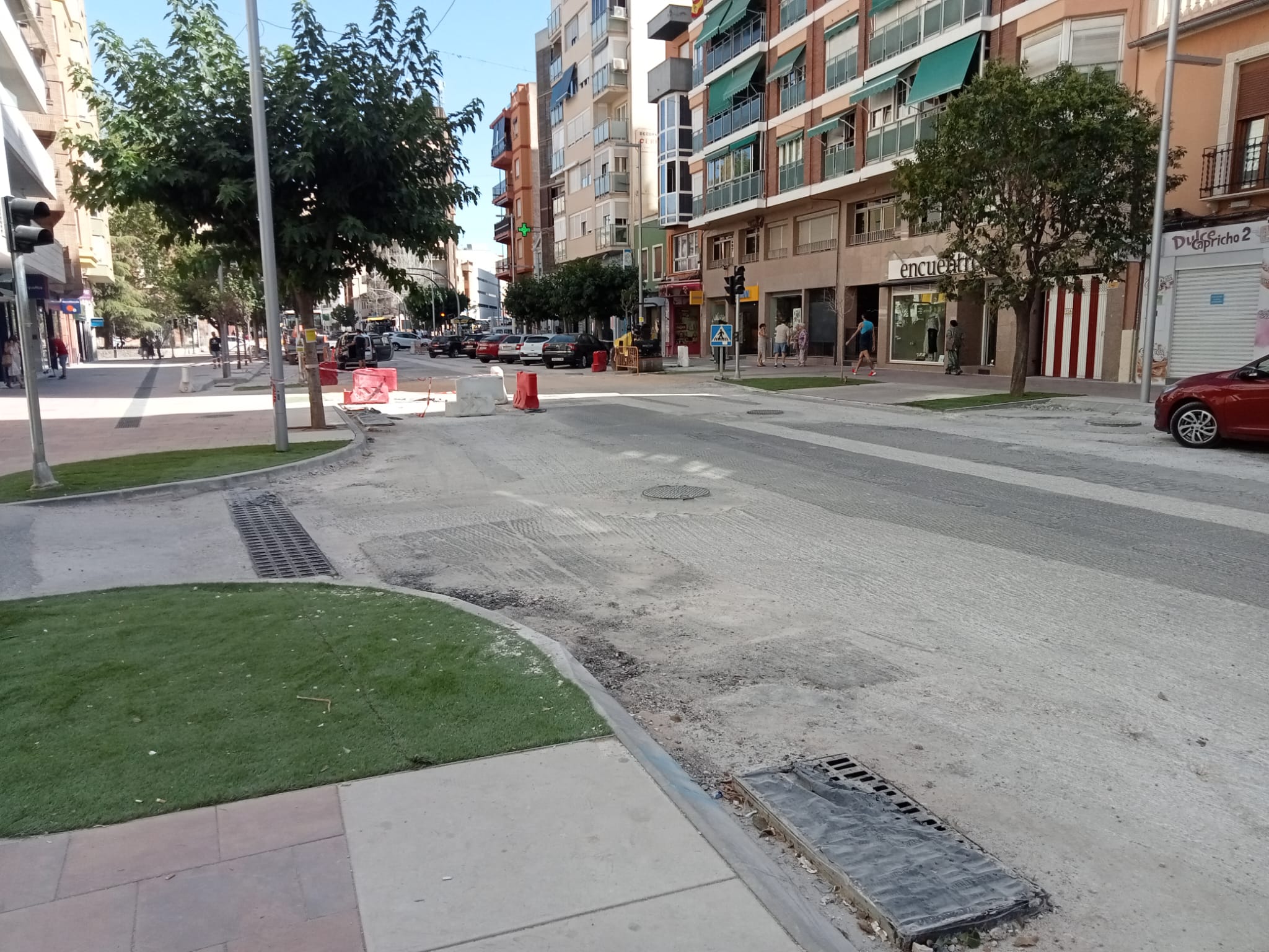 Obras Avda Constitución