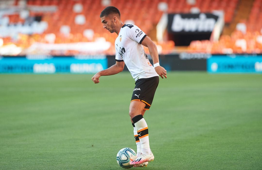 Ferran Torres of Valencia during the la La Liga Santander mach between Valencia and Athletic Club de Bilbao at Mestalla Stadium, on July 1, 2020 in Valencia, Spain 
 Maria Jose Segovia  AFP7  Europa Press
 ONLY FOR USE IN SPAIN