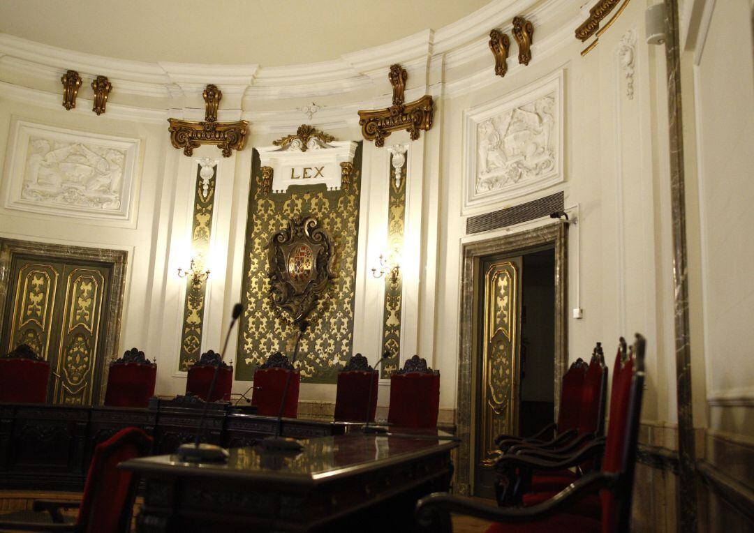 Sala del Tribunal Supremo  (Foto de ARCHIVO) 
 