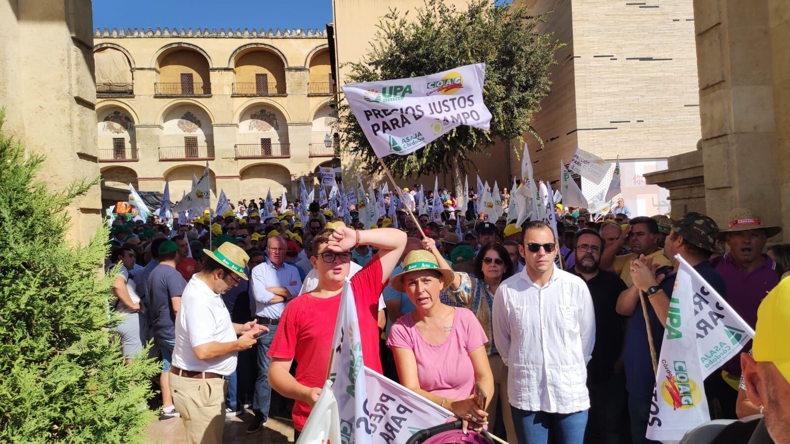 Concentración del campo andaluz en Córdoba.