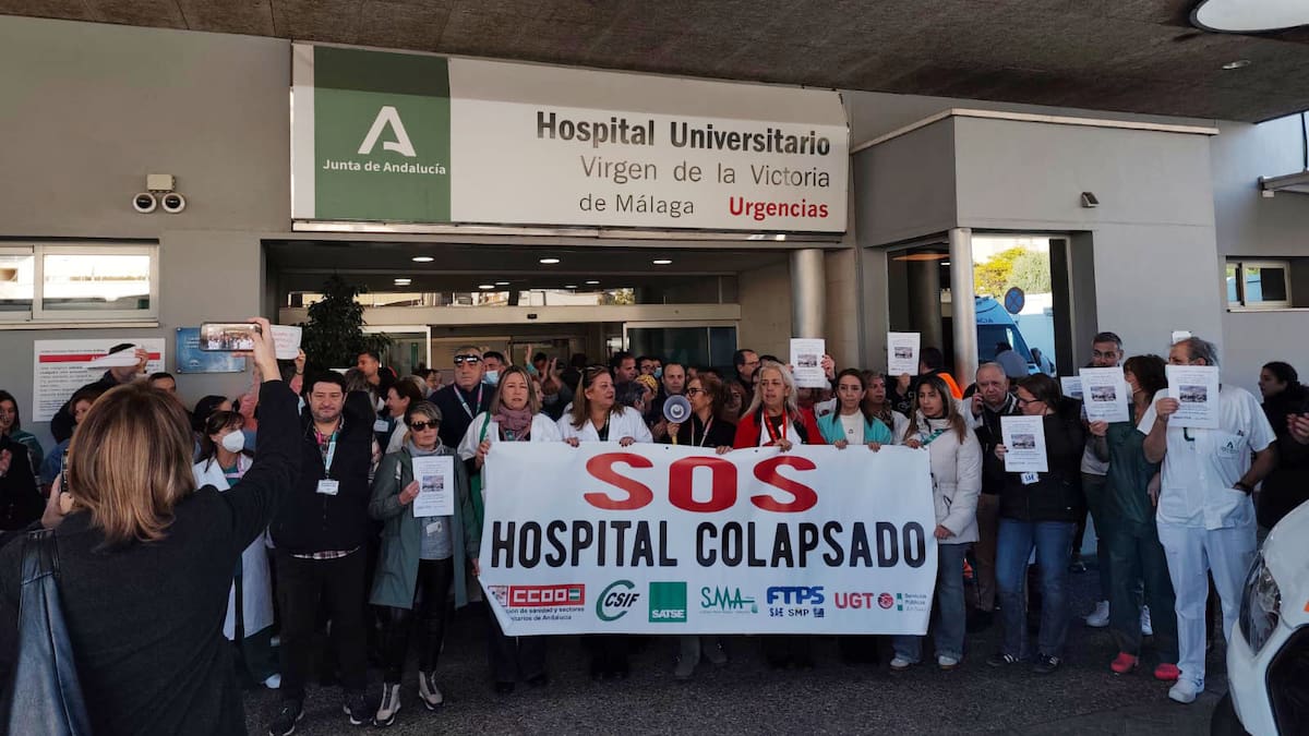 "El Clínico está colapsado" JV Jiménez, Satse