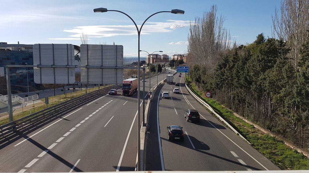 Autovía A2 a su paso por Guadalajara