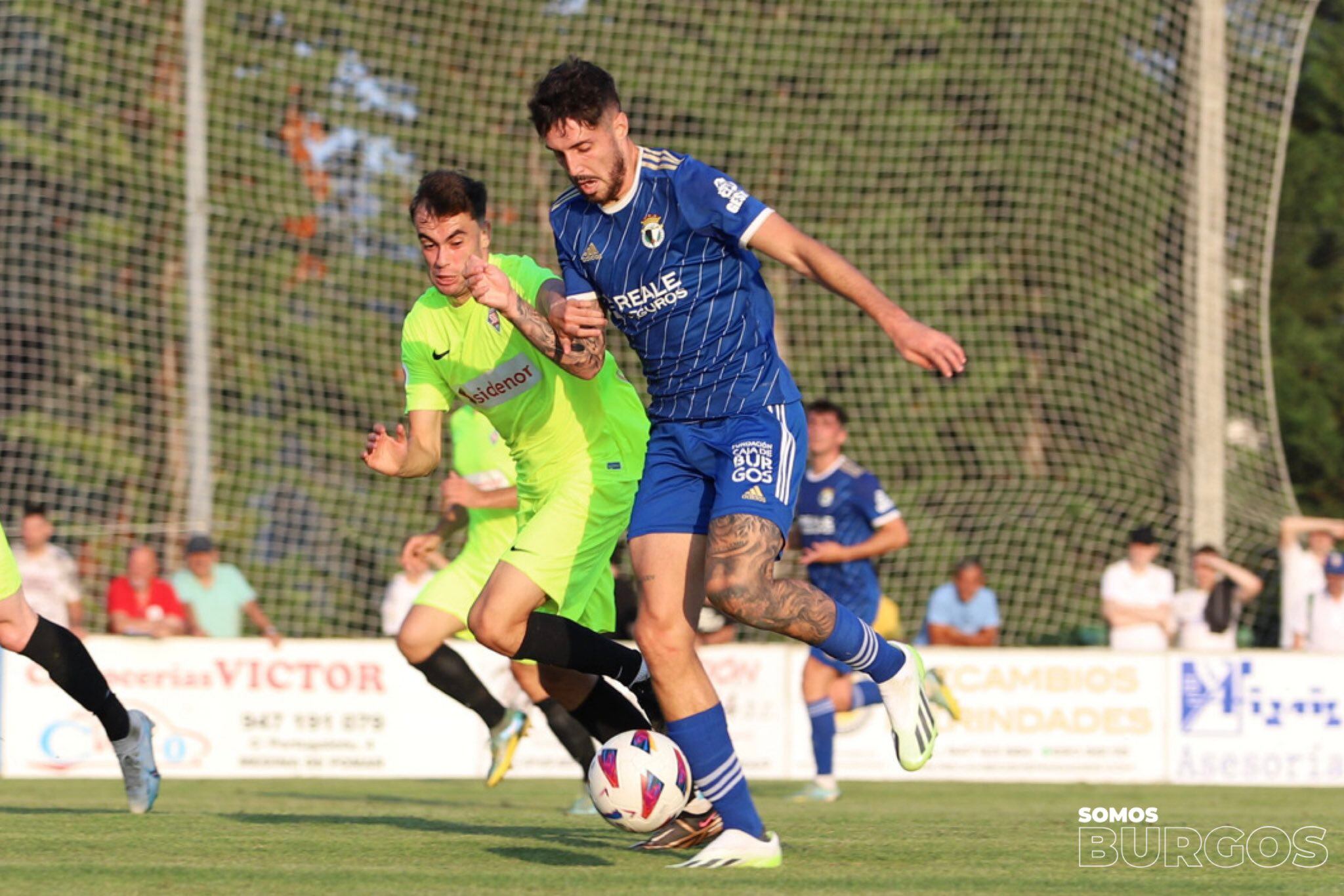 Fer Niño tuvo un par de ocasiones de gol en la segunda parte. / Foto: BCF Media