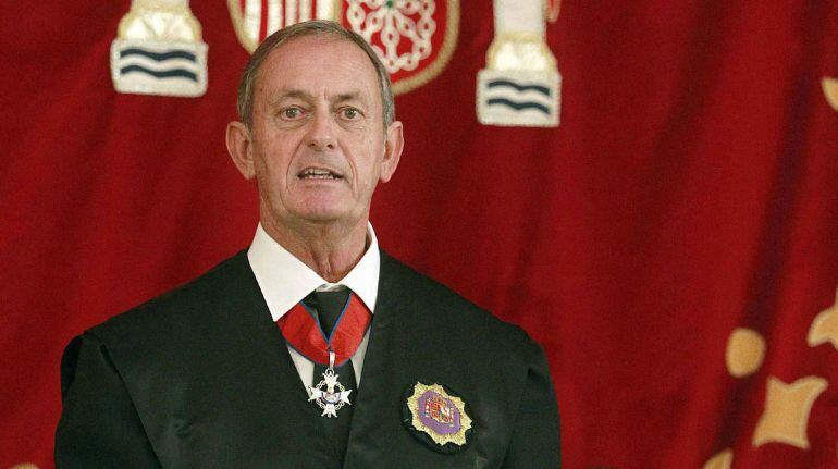 El presidente de la Audiencia Provincial de Santa Cruz de Tenerife, Joaquín Astor Landete. 