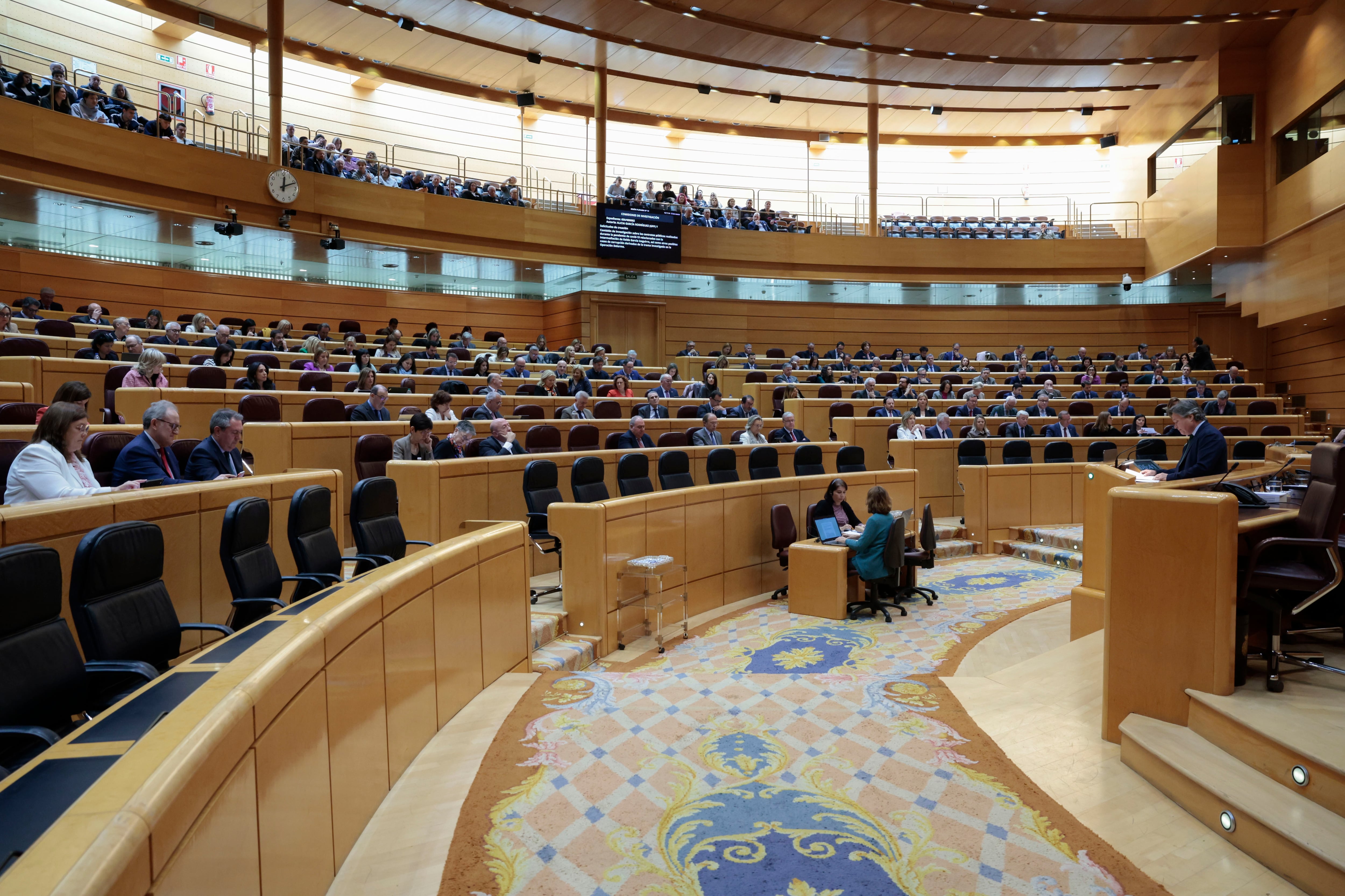 Pleno del Senado. Archivo.