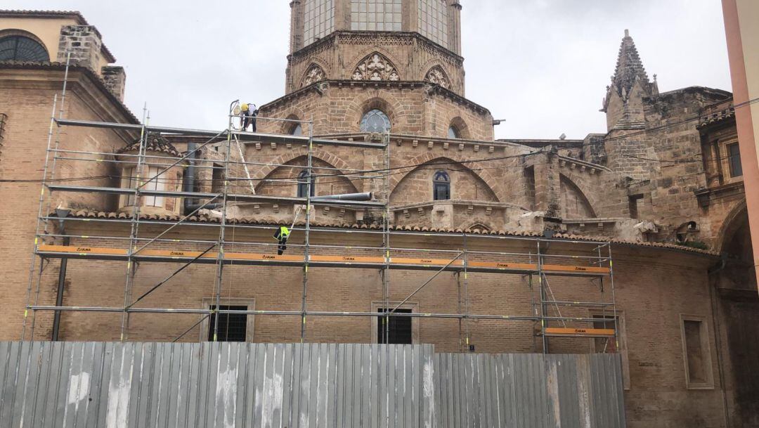 Obras en la Catedral de València