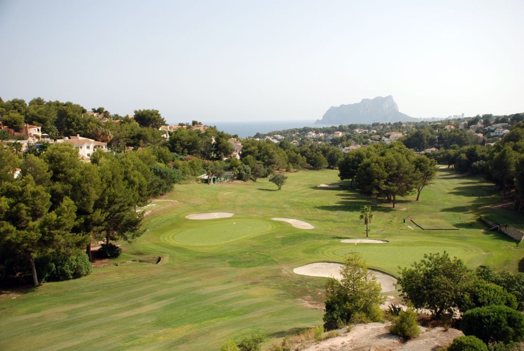 Campo de golf en Calpe