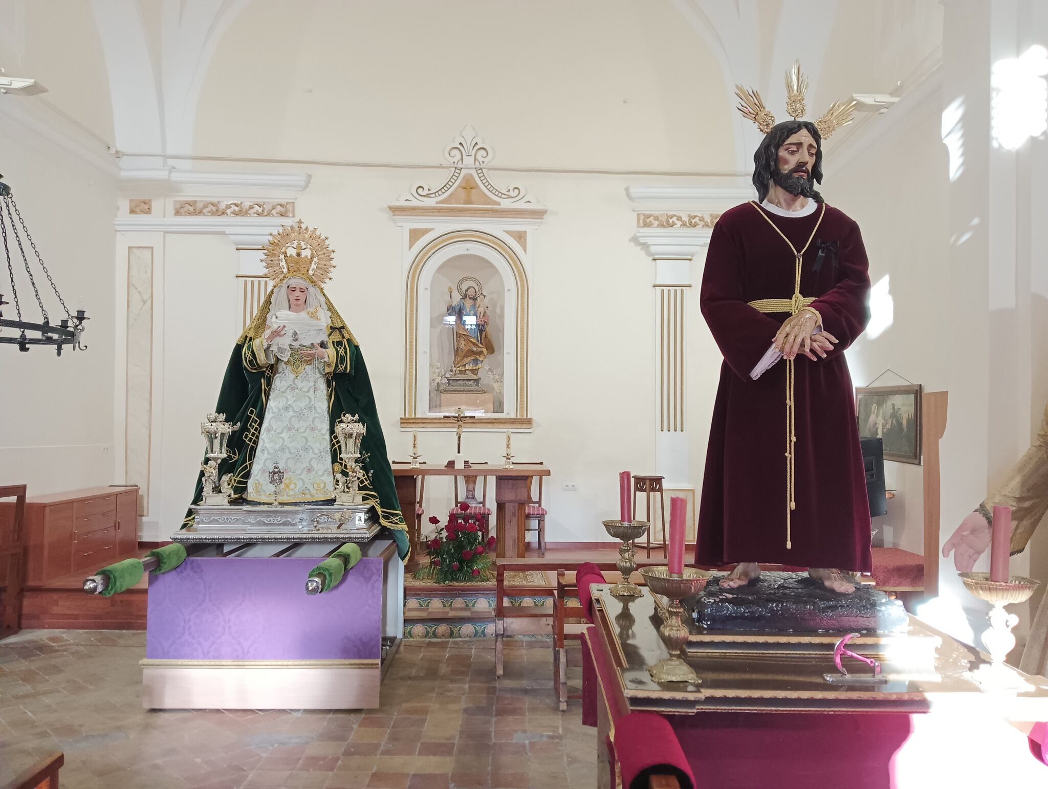 Imágenes en la ermita de San José