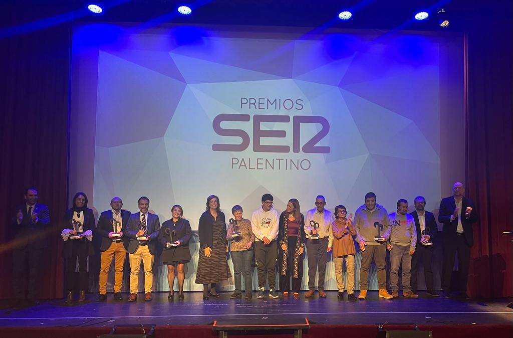 Foto de familia de la entrega de premios celebrada anoche