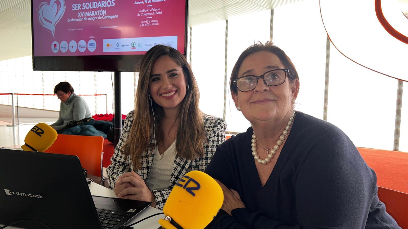 Toñi Gómez, responsable de comunicación del Centro Regional de Hemodonación.