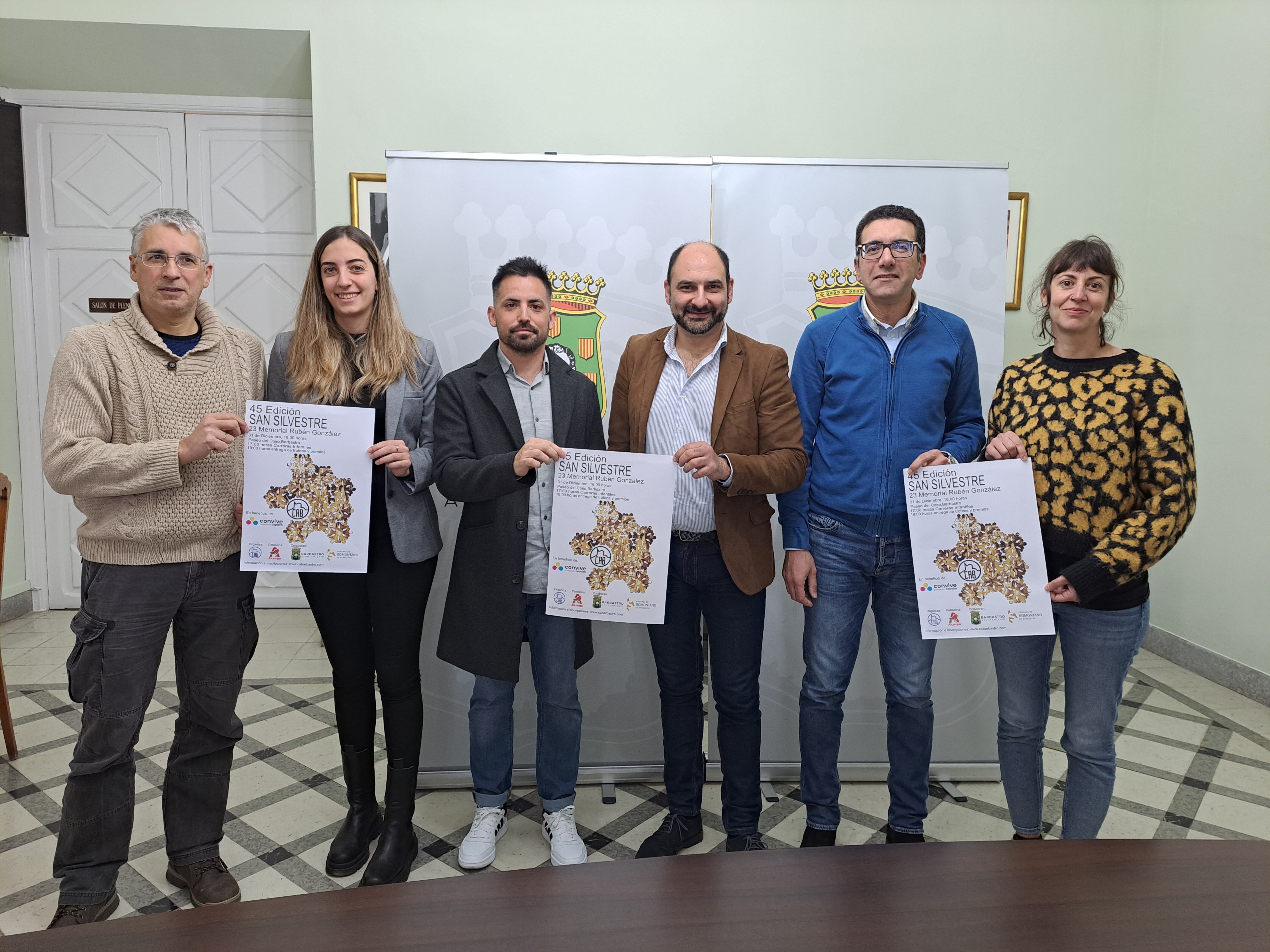 Presentación de la San Silvestre en Barbastro