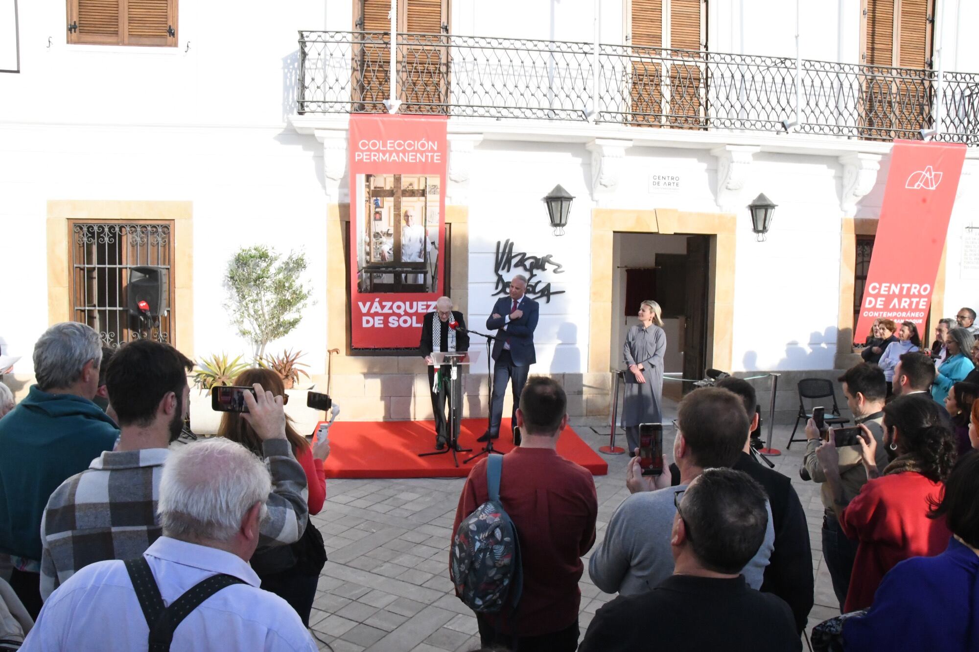 Homenaje a Vázquez de Sola en San Roque