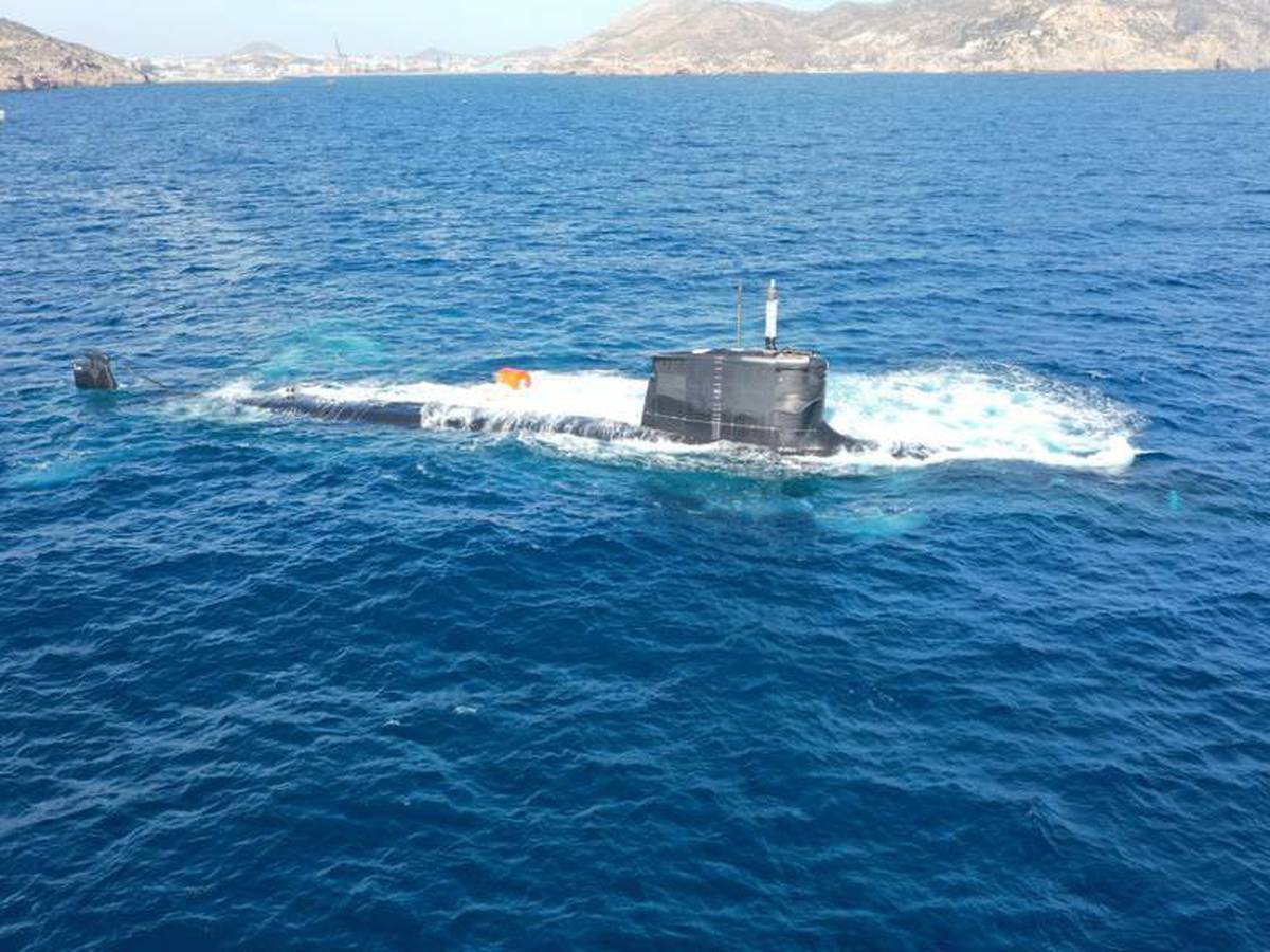 El submarino S-81 ‘Isaac Peral’ hace su primera inmersión estática en marzo de 2023