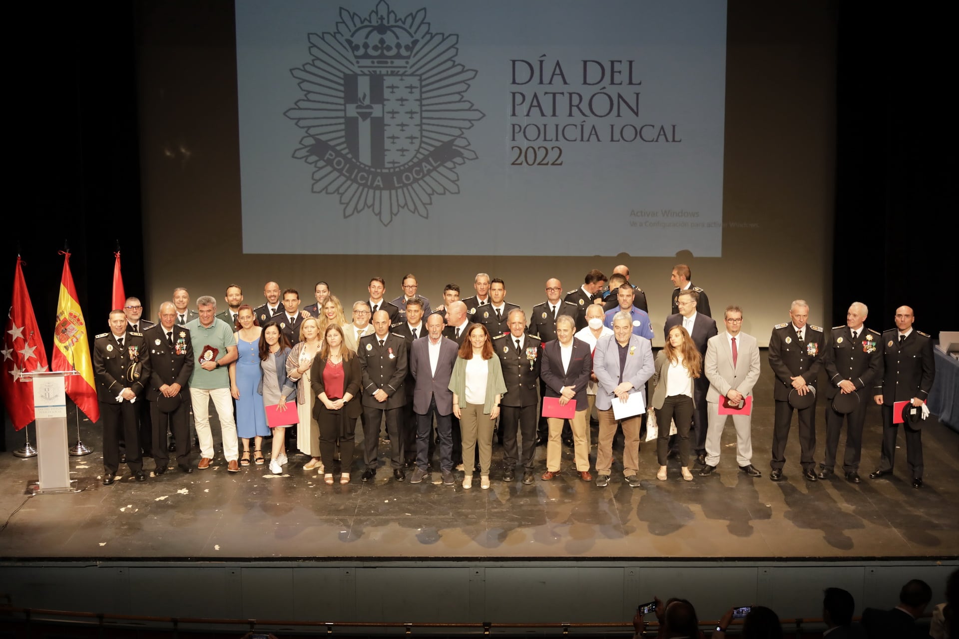 Celebración del Día de la Policía Local de Getafe 2022