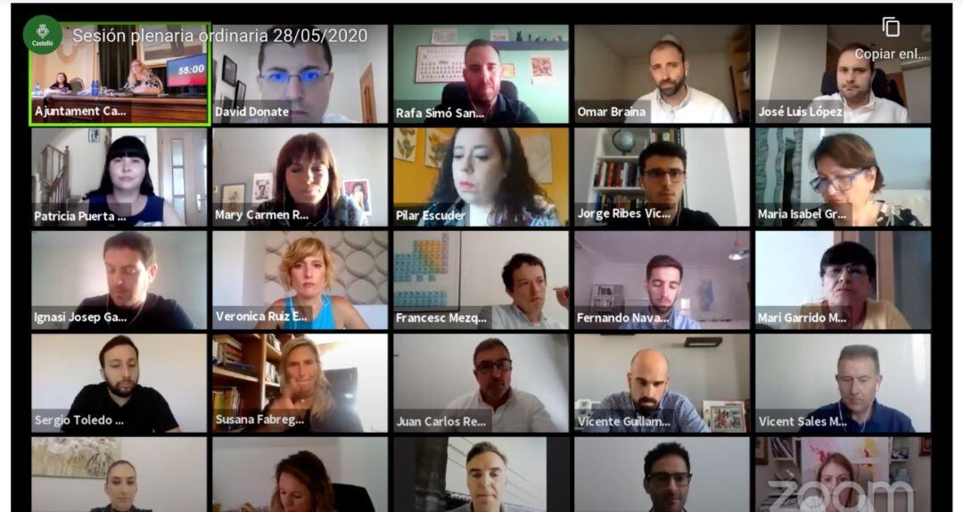 Pleno del Ayuntamiento de Castelló
