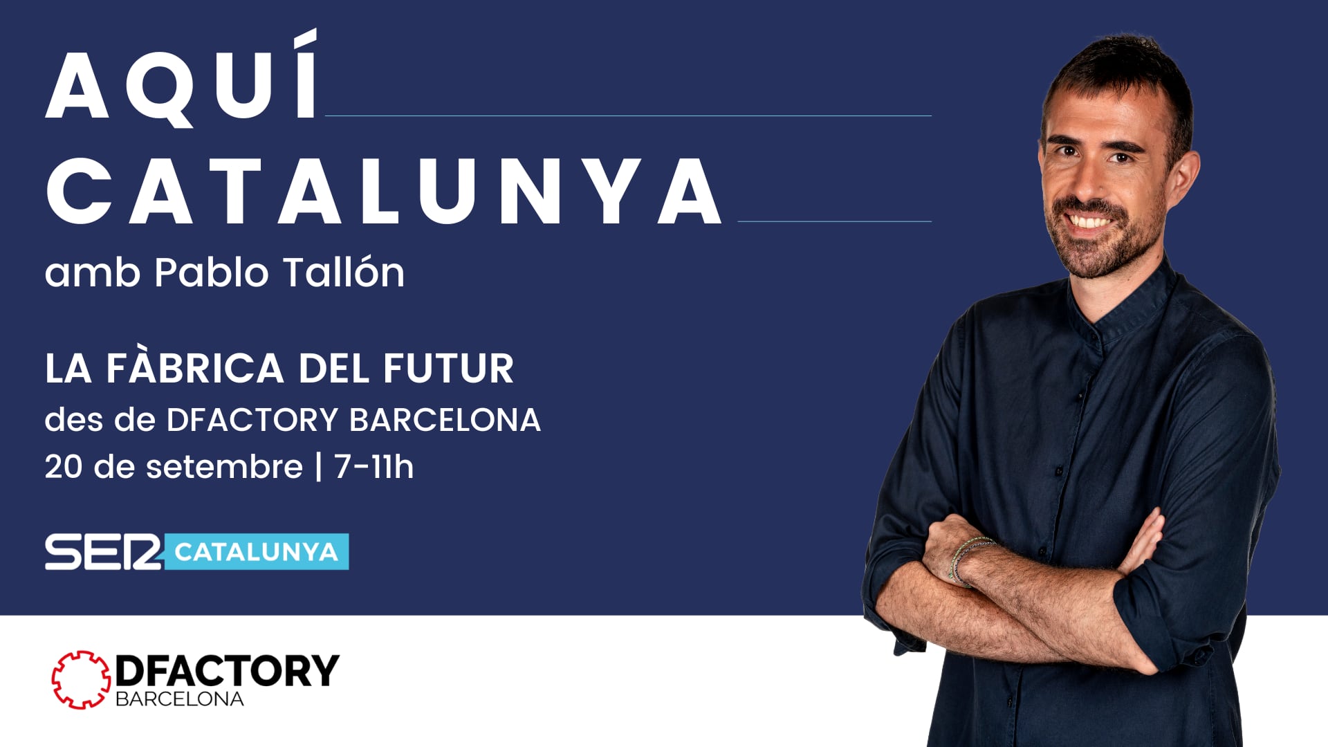 L&#039;Aquí Catalunya amb Pablo Tallón: La Fàbrica del Futur des de DFACTORY BARCELONA