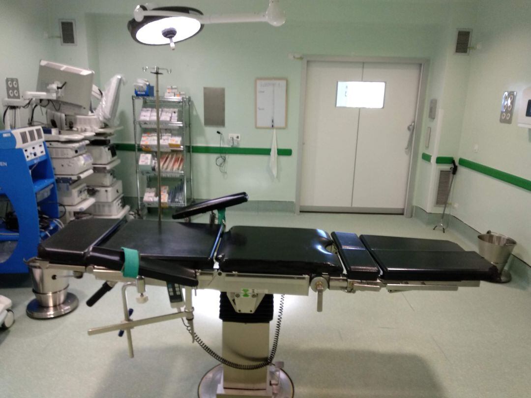 Los quirófanos del Hospital Santos Reyes apenas han parado durante la pandemia excepto en el mes de abril del pasado 2020