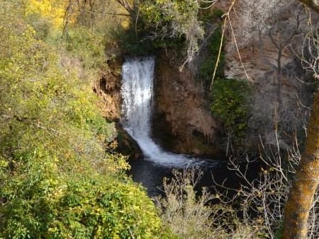 Chorrera en el río Guadazaón en el entorno de Huércemes.