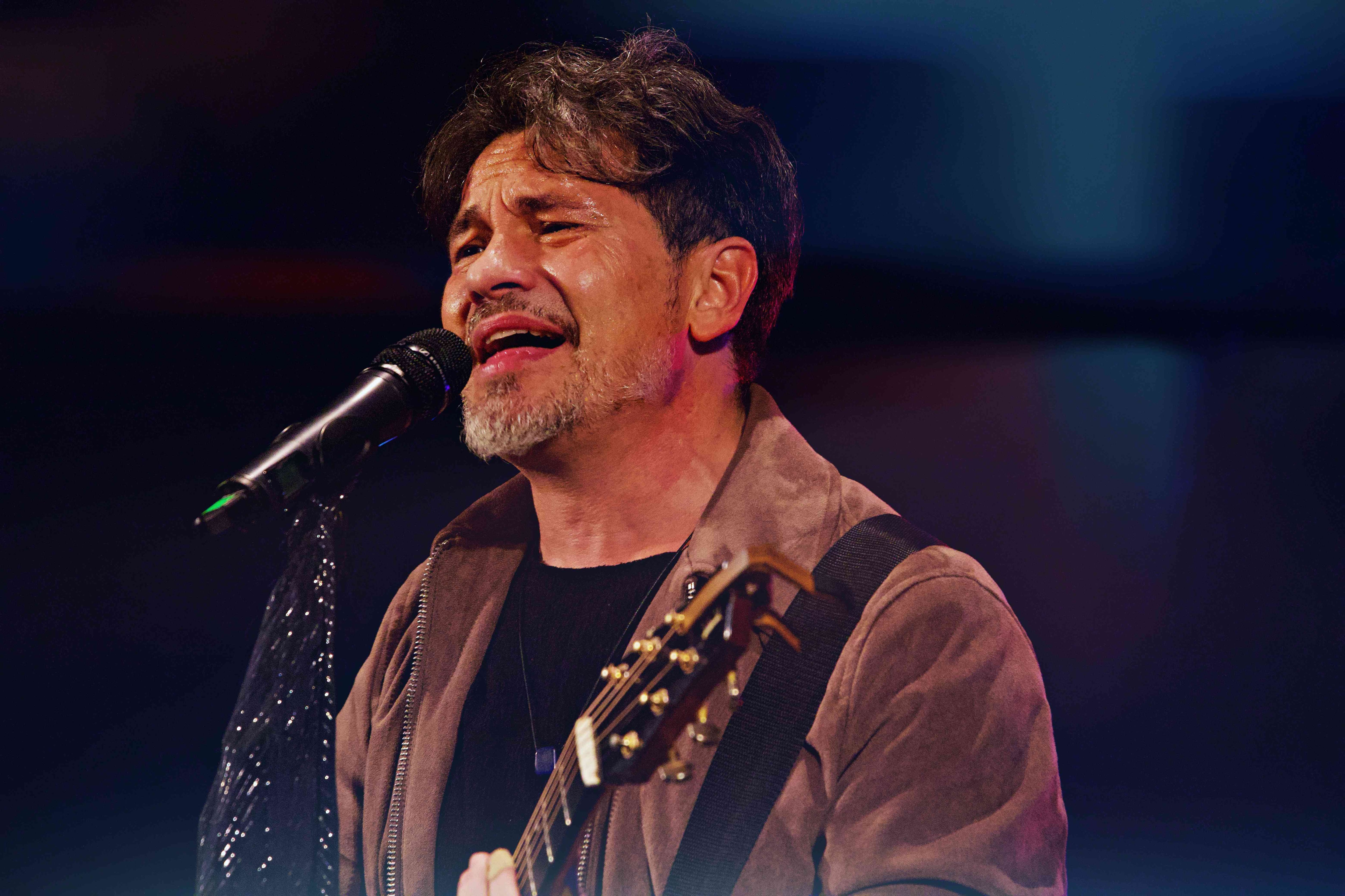 David DeMaría en Escenario Dial Fuensalida. Fotografía de Ana Palomo Tenorio