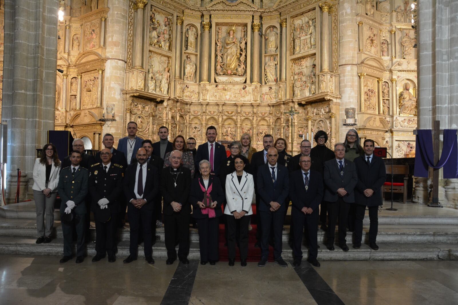 Foto Familia Pregón Semana Santa 2025. Barbastro.