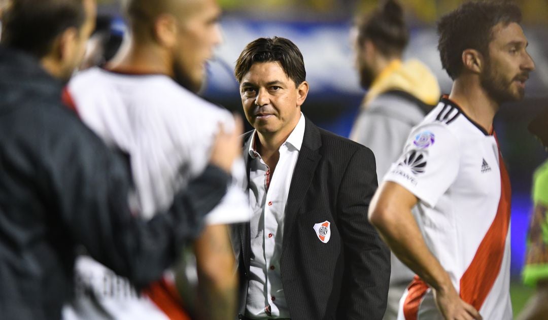 El técnico de River Marcelo Gallardo.