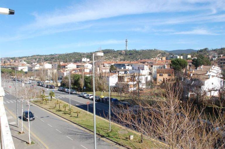 L'avinguda Lluís Pericot.