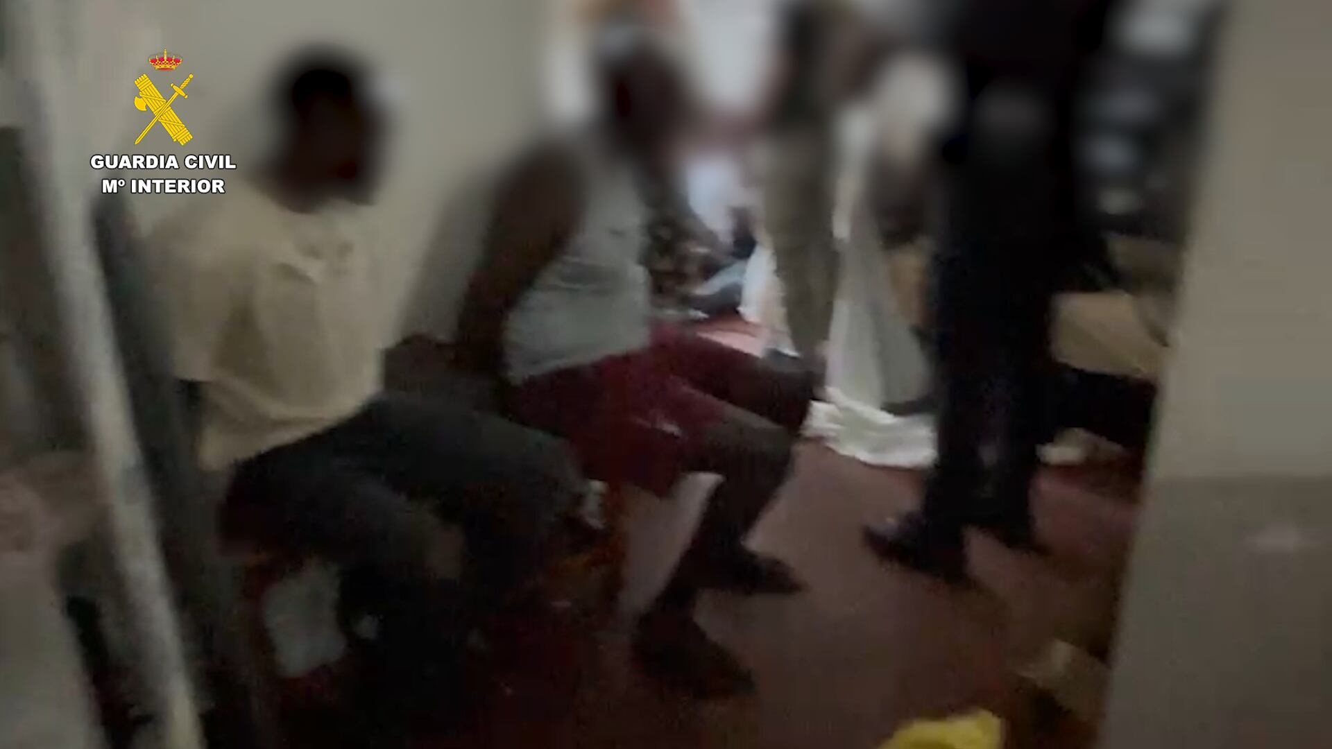 Imagen de los detenidos