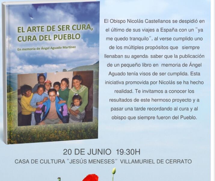 Se presenta un libro dedicado al que fuera párroco de Villamuriel, Ángel Aguado