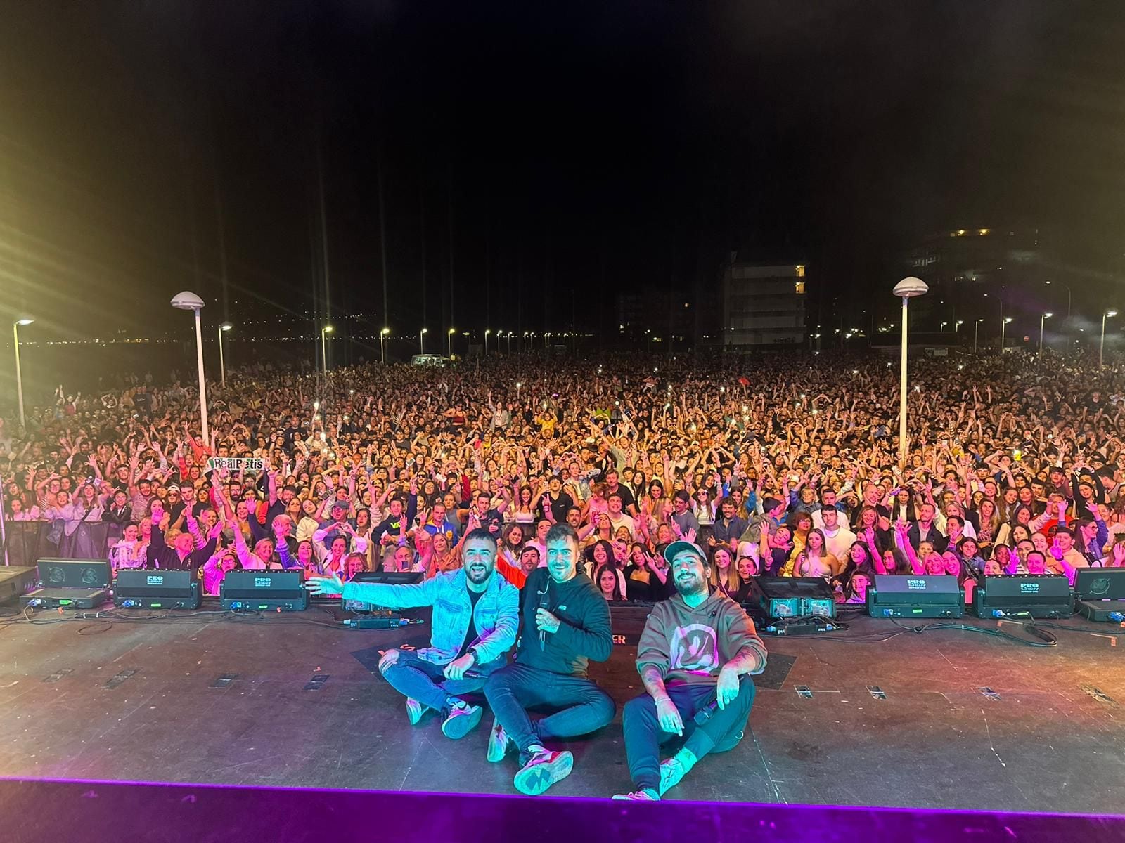 Panorámica desde el escenario.