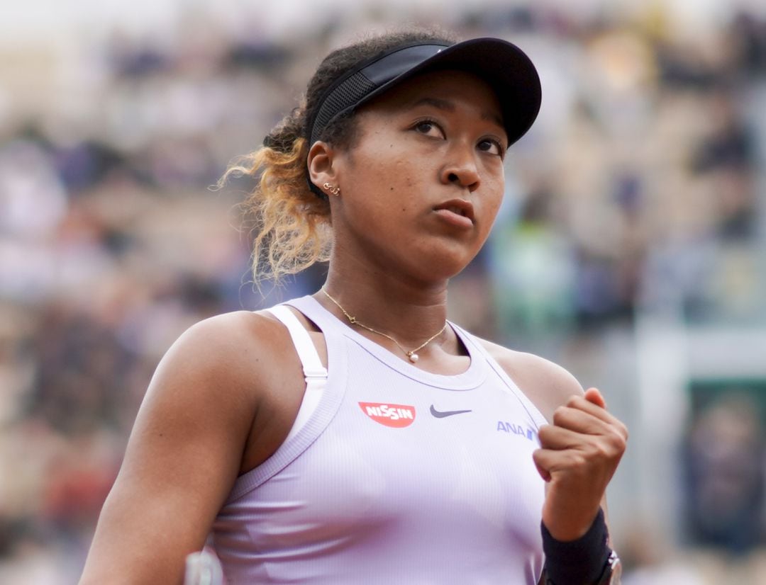 Naomi Osaka, durante un torneo