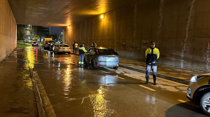 Controles por agentes de Policía Local