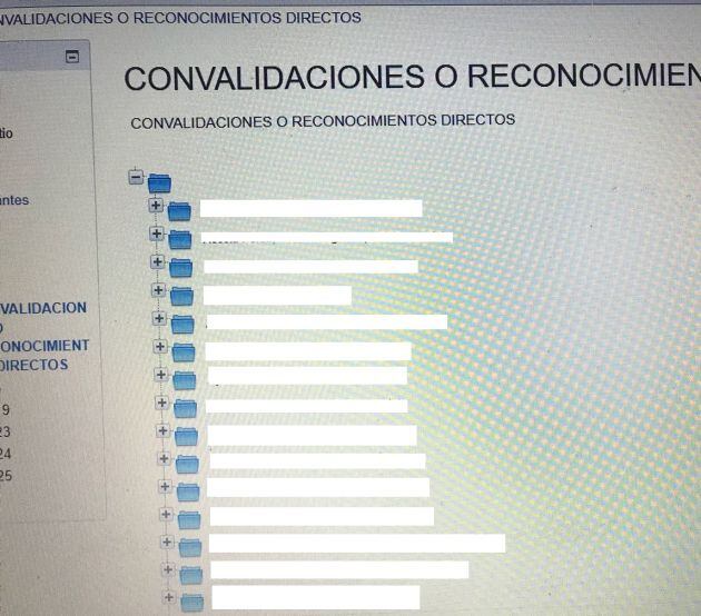 Datos personales y laborales de alumnos de la ULL, al descubierto en su web