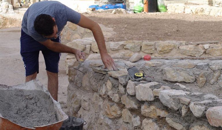 Trabajos en el Campo Internacional &#039;Huerto de la Cora&#039;