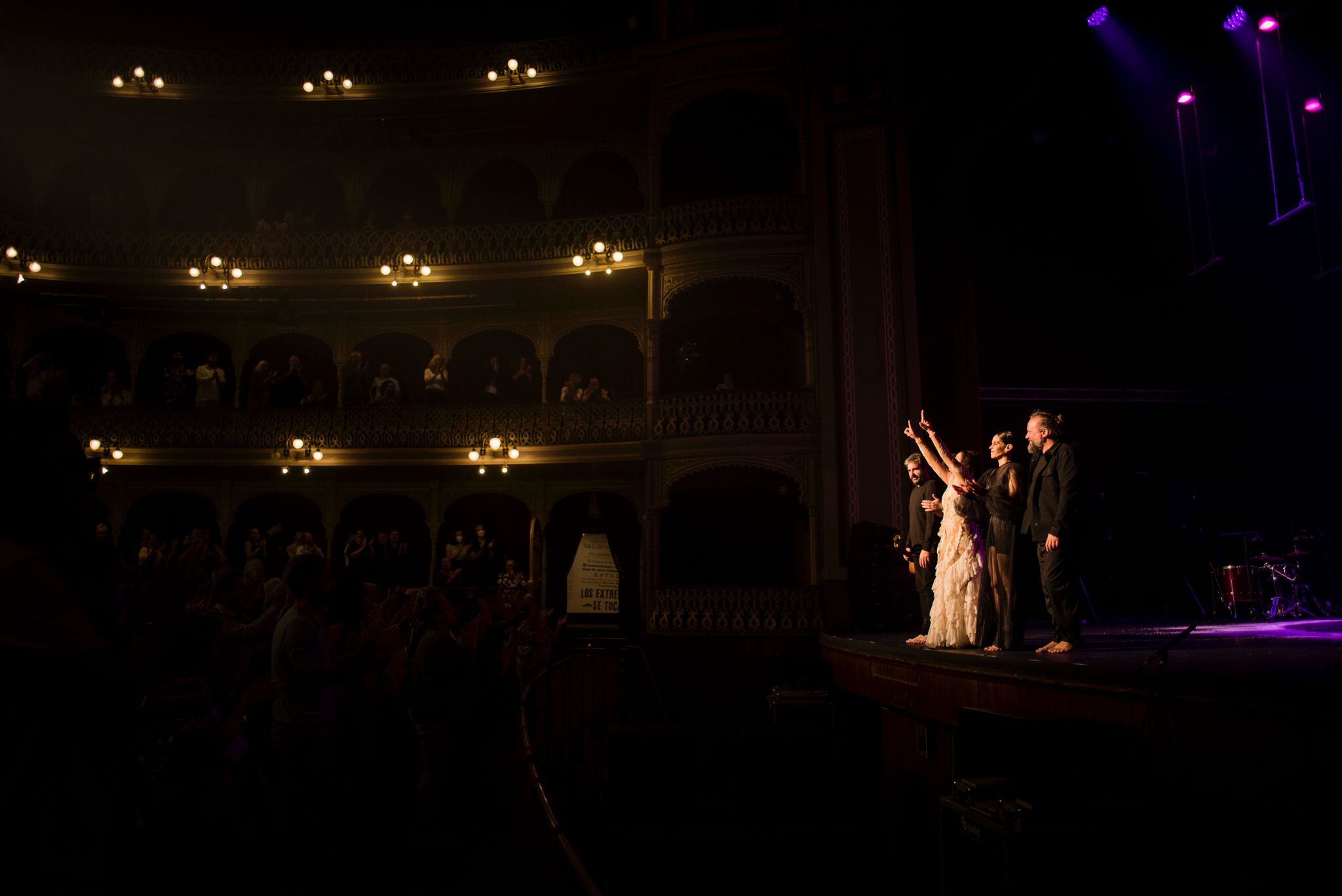 María Moreno, en su espectáculo dedicado a la soleá en el Teatro Falla