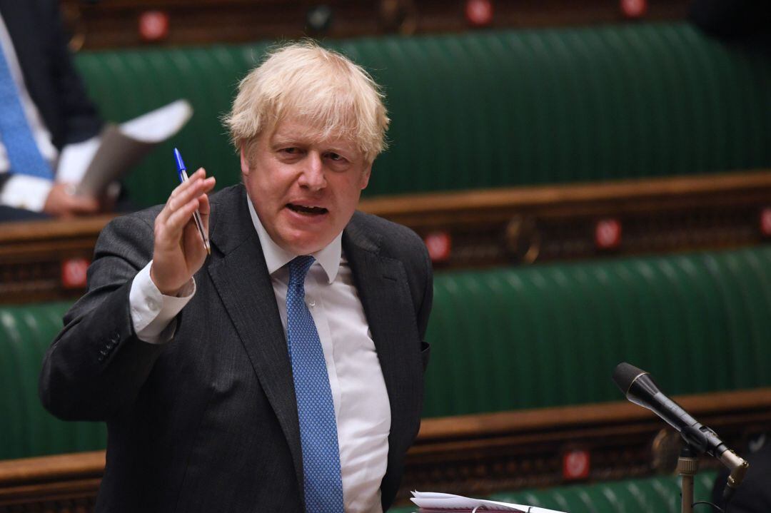 El primer ministro británico, Boris Johnson. 