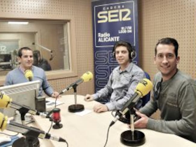 David Matilla y Sergio Morales componentes de la Tuna de la Facultad de Derecho de la Universidad de Alicante