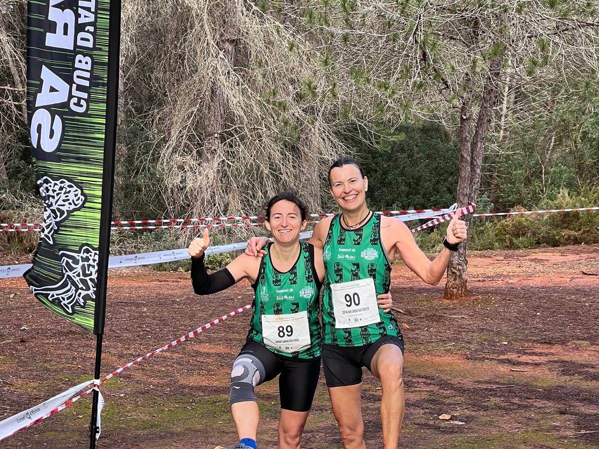 Pluja de medalles pels menorquins al màster de cross
